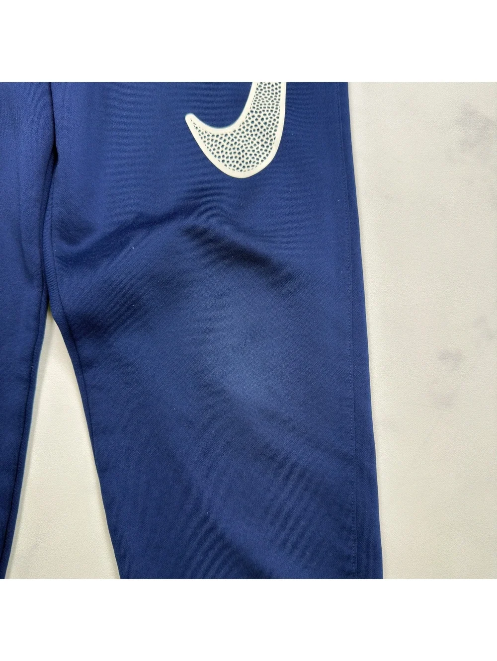 Nike Sweatpants Dri-FIT Blue Logo - Boys Medium